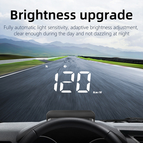 Projetor De Tela De Pára-brisa Car Hud Display Gps Velocímet