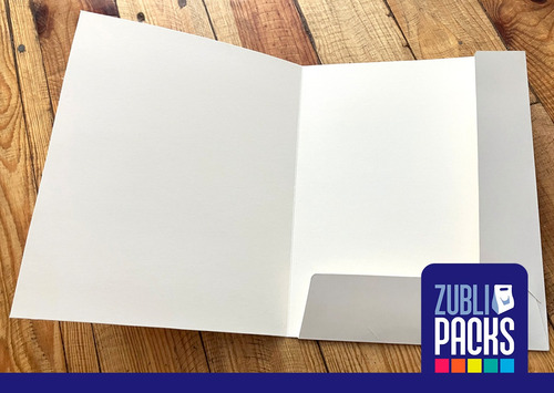 70 Folder Para Sublimar Sublimable Tamaño Carta Con Solapa
