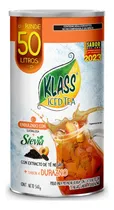 Comprar Polvo Para Preparar Bebida Te Helado de Durazno Klass Iced Tea Sabor Durazno - 560 G - Rinde 50 L