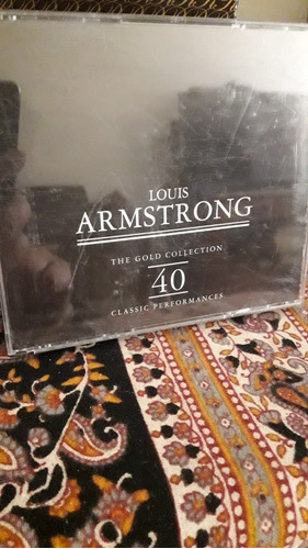 Cd De Louis Armstrong De Coleccion 40 Temas Importado