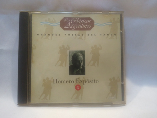 Homero Expósito Cd Grandes Poetas Del Tango  X