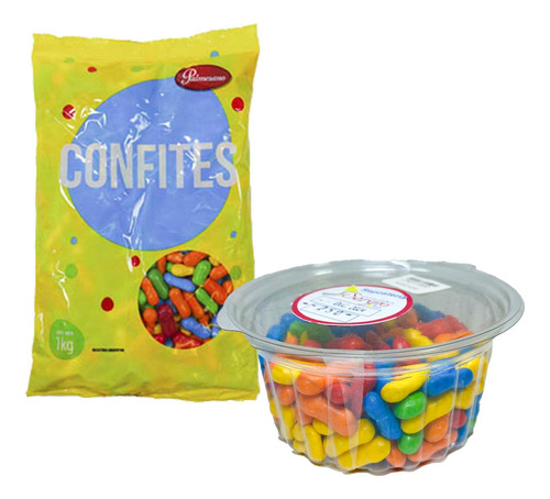 Confite Huesito Frutal X 250 Grs Cotillon Sergio Once