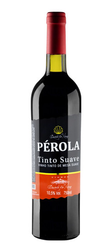 Vinho Tinto De Mesa Suave Pérola 750ml