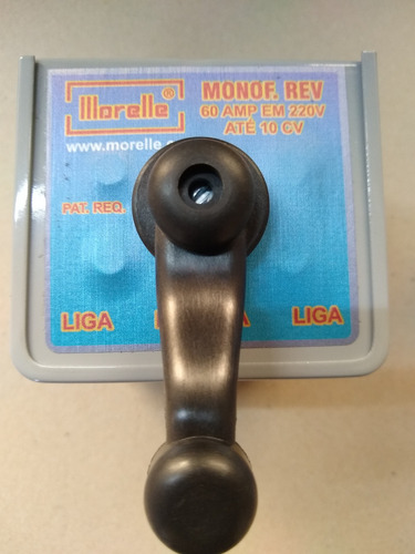 Kit3 Chaves Eletríca Morelle Monofásica Reversora 60amp 10cv