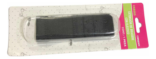 Extensión De Brasier Sostén Elástico Suave Negro 3cm 30mm