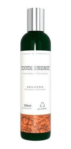 Kit Grandha Touch Energy Shampoo Condiconador E Leave