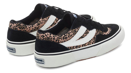 Zapatilla Mujer Superga 2941 Revolley Microleopard S8122pw