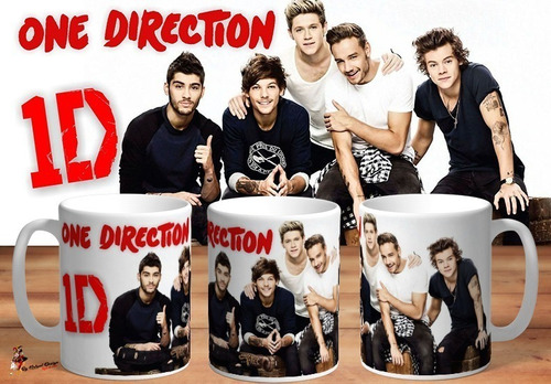 Taza - Tazón De Ceramica One Direction 4k Art