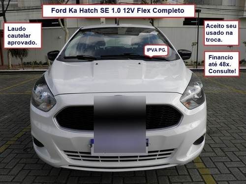 Imagem 1 de 21 de Ford Ka Se 1.0 12v Flex Completo