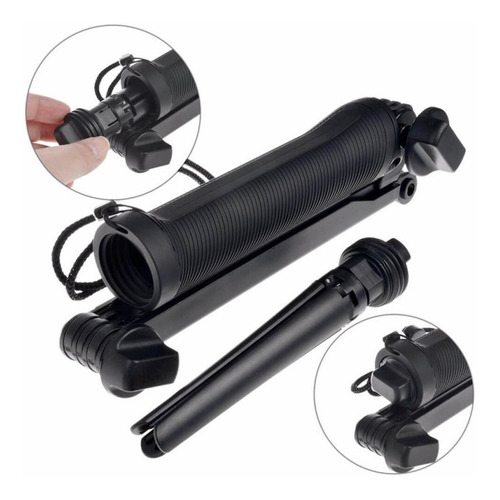 Imagem 7 de 10 de Kit P/ Câmera Sport Gopro Faixa Cabeça Peito Bastão Ventosa