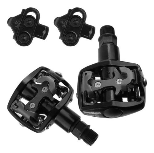 Pedal Mtb Clip Wellgo Wpd-823 Com Tacos M520