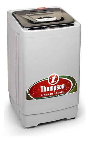 Lavarropas automático Thompson LTH 7005 gris y negro 5kg 220 V