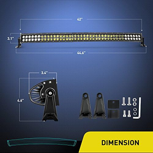 - Lámpara De Conducción C-a 42 240 W Spot Flood Combo Power