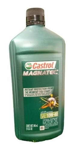 Aceite Para Motor Castrol Sintetico 10w-40 