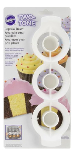 Wilton 21050169 Inserto De Cupcake De Dos Tonos