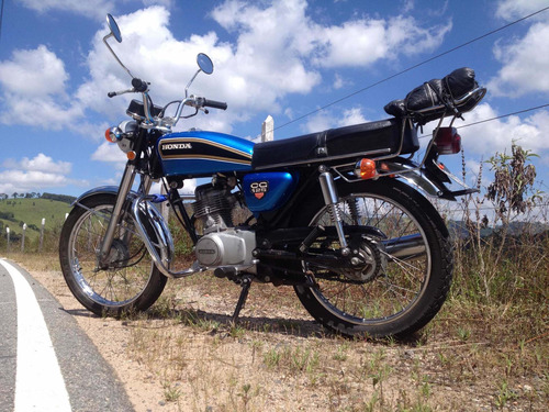 Imagem 4 de 8 de Honda Cg125 1977 Placa Preta