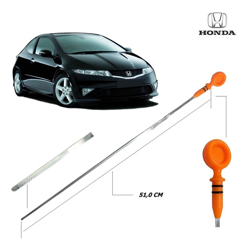 Vareta De Óleo Honda Civic 2007 2008 2009 2010 2011 2011 1.8