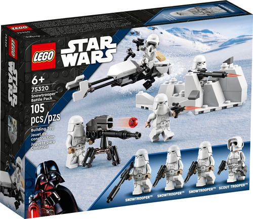 Lego Star Wars- Pack De Combate Soldados De Las Nieves 75320 Cantidad de piezas 105