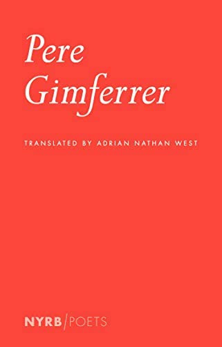 Libro:  Pere Gimferrer (nyrb Poets)