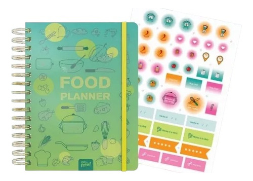 Ppr Food Planner Big Pocket Planificador De Comida Diario