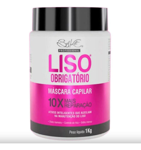 Máscara Capilar Liso Obrigatório 1kg Belkit