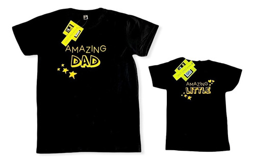 Imagen 5 de 6 de Remera Papá Increíble Look Familiar Amazing