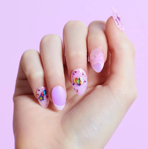 Go Glam Cool Maker Kit De Uñas Postizas