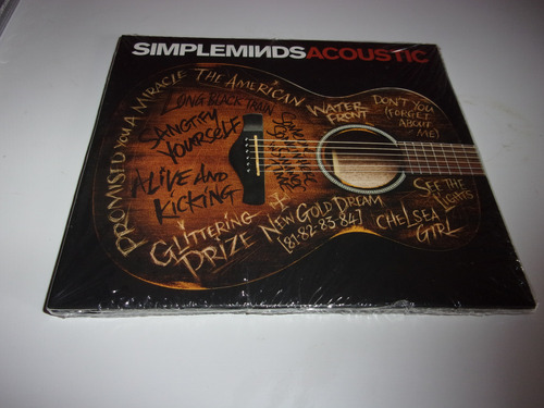 Cd Simple Minds Acoustic Nuevo Europeo 32a