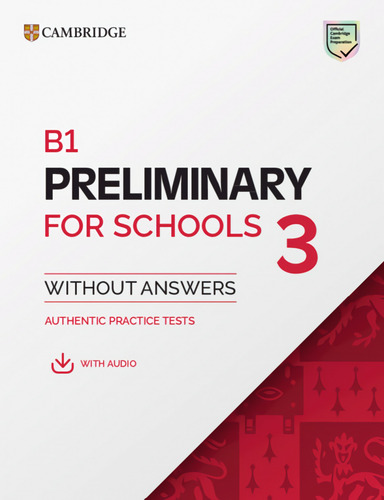 B1 Preliminary For Schools 3 Student's Book Without Answers