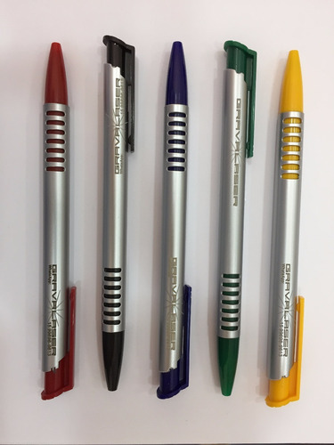 100 Caneta Plastica Brinde Personalizada À Laser Barato Logo