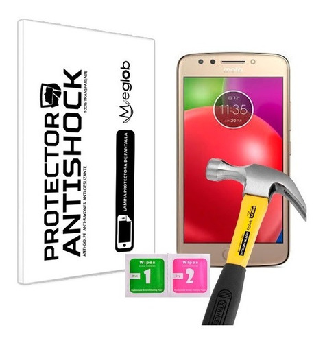 Protector De Pantalla Antishock Moto E4 (usa) - Con