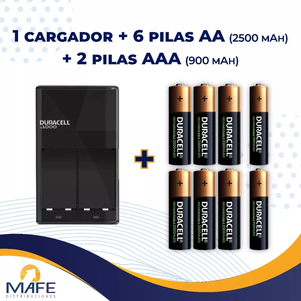 Segunda imagen para búsqueda de pilas recargables aa