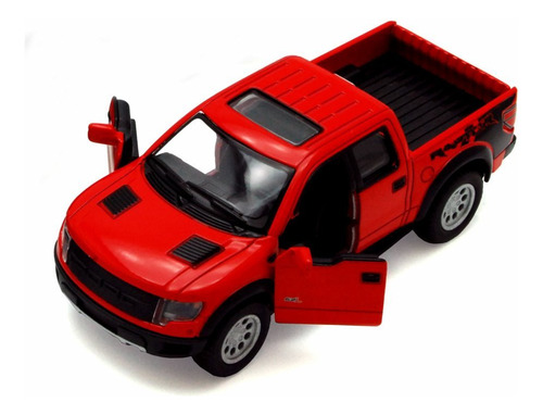 Kinsmart 2013 Ford F-150 Svt Raptor Supercrew (rojo)