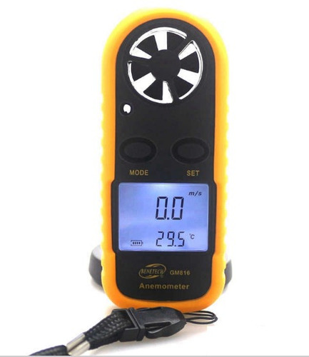 Imagen 2 de 6 de Anemometro Medidor De Viento Y Temperatura Nuevo Caballito