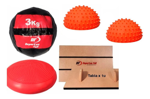 Kit Nº21 Equilibrio Basico Marca Deportes Full Incluye....