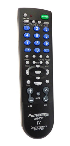 Control Remoto Universal De Tv Fulltotal 005-1001 Smart Tv