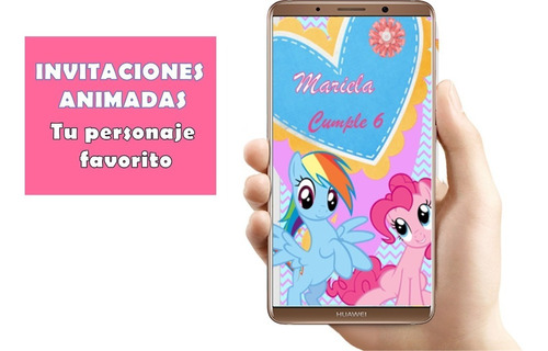 Invitación Animada My Little Pony - Mi Pequeño Pony Video