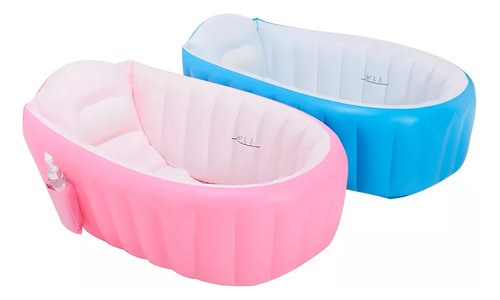 Tina Bañera Inflable Portátil Para Bebé Plegable Y Cómoda