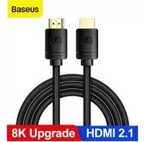 Comprar Cable Baseus Hdmi 2.1 8k 60hz 4k 120hz 48gbp Trenzado Box