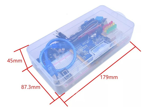 Kit Arduino Uno En Caja 84 Componentes Mas Completo Armar