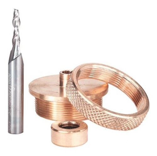 Freud Ft1500 Embutido Plantilla Guía Conjunto Con Router Bit