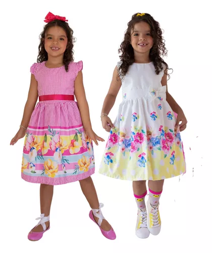 Vestido Infantil Cattai Princesas