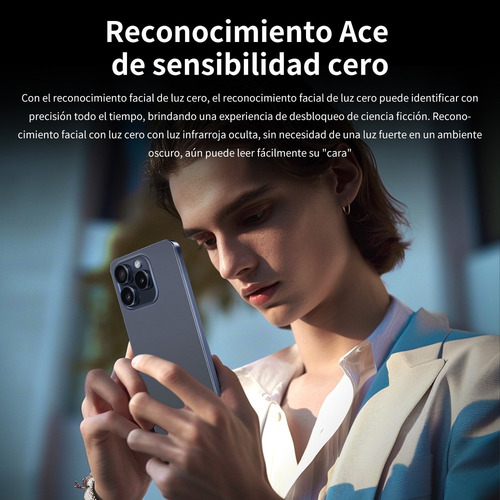 Sj Teléfonos Inteligentes Android Baratos I16 Pro Max 7.3 En Ram6gb Y Ro256gb Blanco