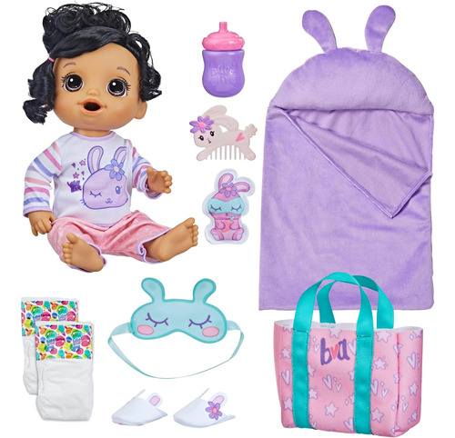 Baby Alive Bunny Sleepover Baby Doll, Muñecas De 12 Pulgadas