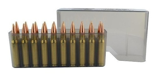 Estuche Porta Cartuchos Plastico Mtm Rifle Alto Poder Cajita