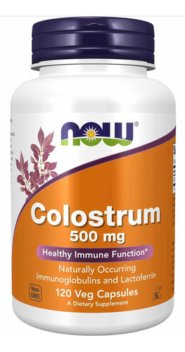Colostrum Calostro Bovino Inmunoglobulinas Lactoferrina Now