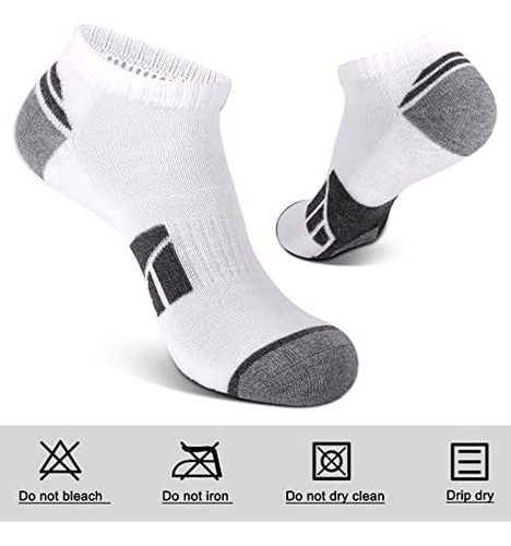 Ealco 10 Pares De Calcetines Tobilleros Para Hombre, Calceti