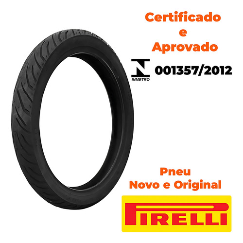 Kit Pneu Fazer 150 275-18 (80-100-18)+100-80-18 S/c Pirelli