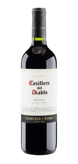 Vinho Tinto Chileno Malbec 750ml Casillero Del Diablo