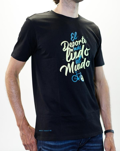 Imagen 2 de 2 de Camiseta Masculina Frase Más Lindo Marca: Pave